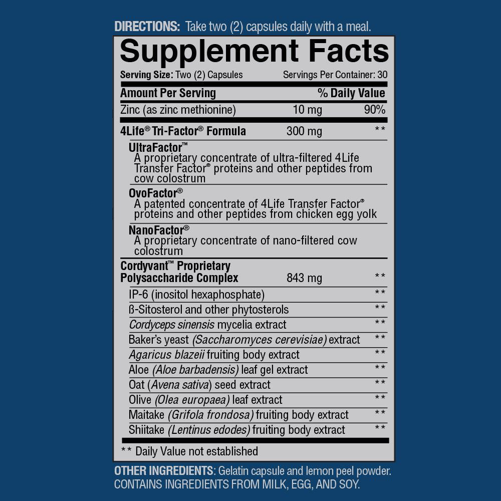 4Life Transfer Factor Plus